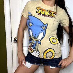 Sonic the Hedgehog 3D Logo Shirt